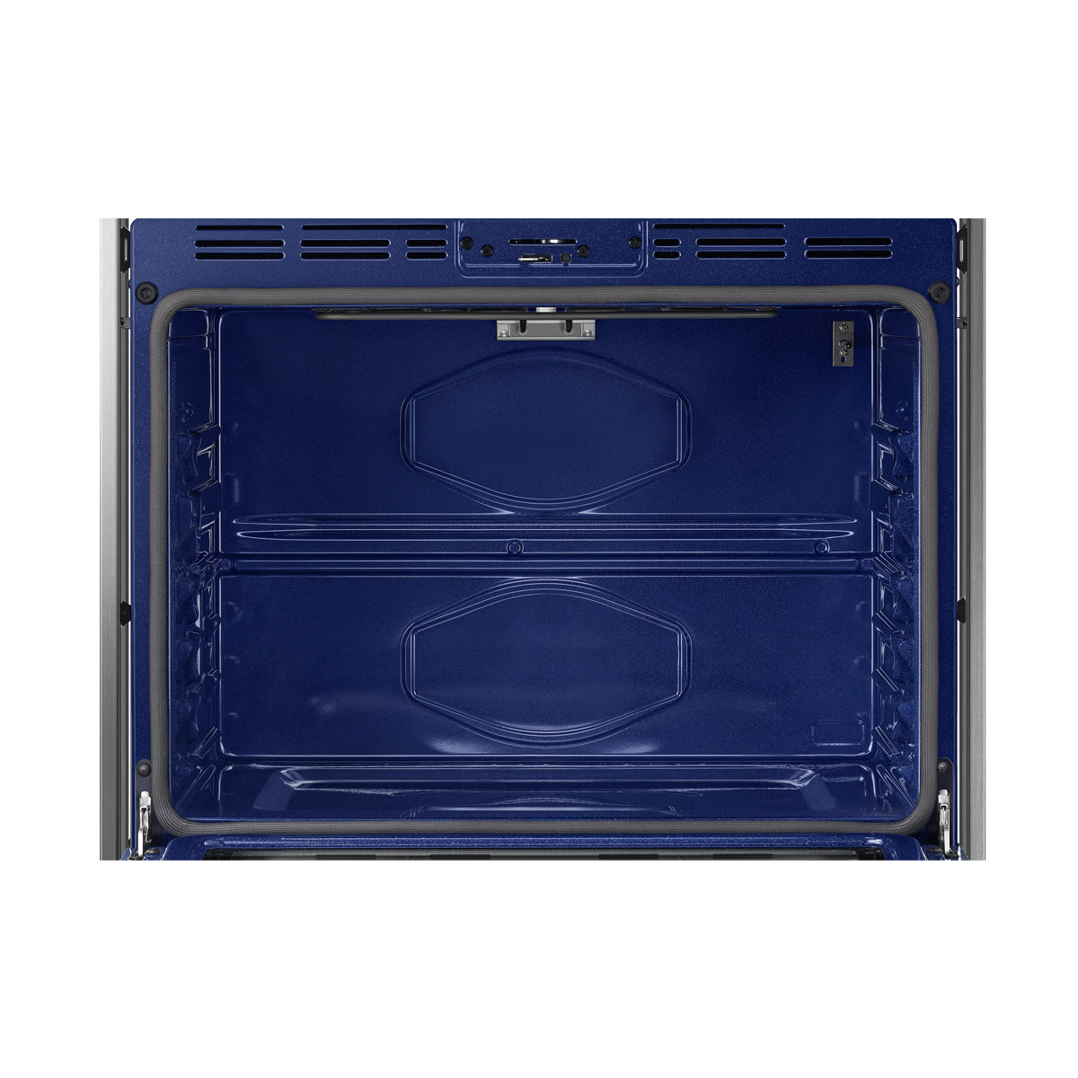 Samsung Horno Multifuncional Empotrable Eléctrico | 30" | 5.1p3 | WiFi | Control Táctil Digital | Interior de Cerámica Azul | Self / Steam Clean | 285°C