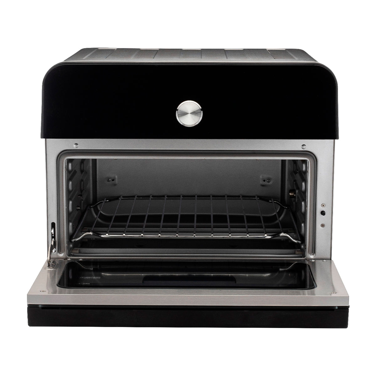 Instant Omni Plus Horno Eléctrico con Freidora de Aire 10-en-1 de 18L | EvenCrisp | Puerta de Vidrio | 1800W | Negro Acero