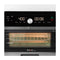 Instant Omni Plus Horno Eléctrico con Freidora de Aire 10-en-1 de 18L | EvenCrisp | Puerta de Vidrio | 1800W | Negro Acero