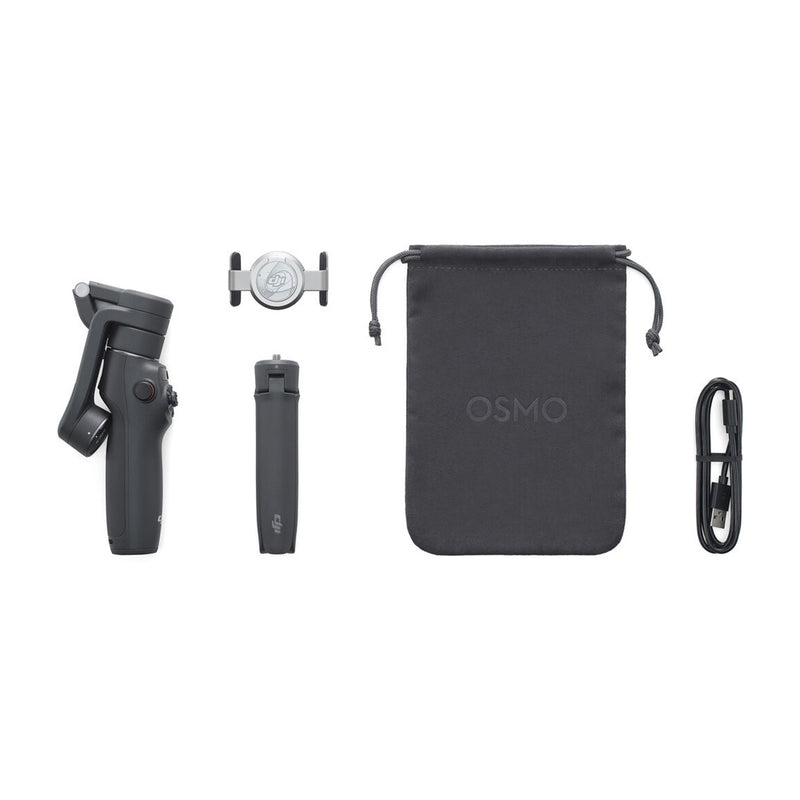 DJI Osmo Mobile 6 Gimbal Extendible para Smartphones | Magnetic | Estabilizador de 3-Ejes | Status Panel | Quick Launch | Rueda Lateral | ActiveTrack 5.0 | BT 5.1 | 6.2H