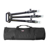 Vidpro Dolly Universal para Trípodes | Ajustable | Frenos