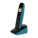 Panasonic Teléfono Inalámbrico de Mesa | Caller ID | 1 Línea | 1 Auricular | Negro Azul