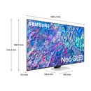 Samsung QN85QN85B Televisor Neo QLED Ultra HD 4K Quantum HDR 24X Smart de 85" | Procesador Neo Quantum 4K | Quantum Matrix | Object Tracking Sound
