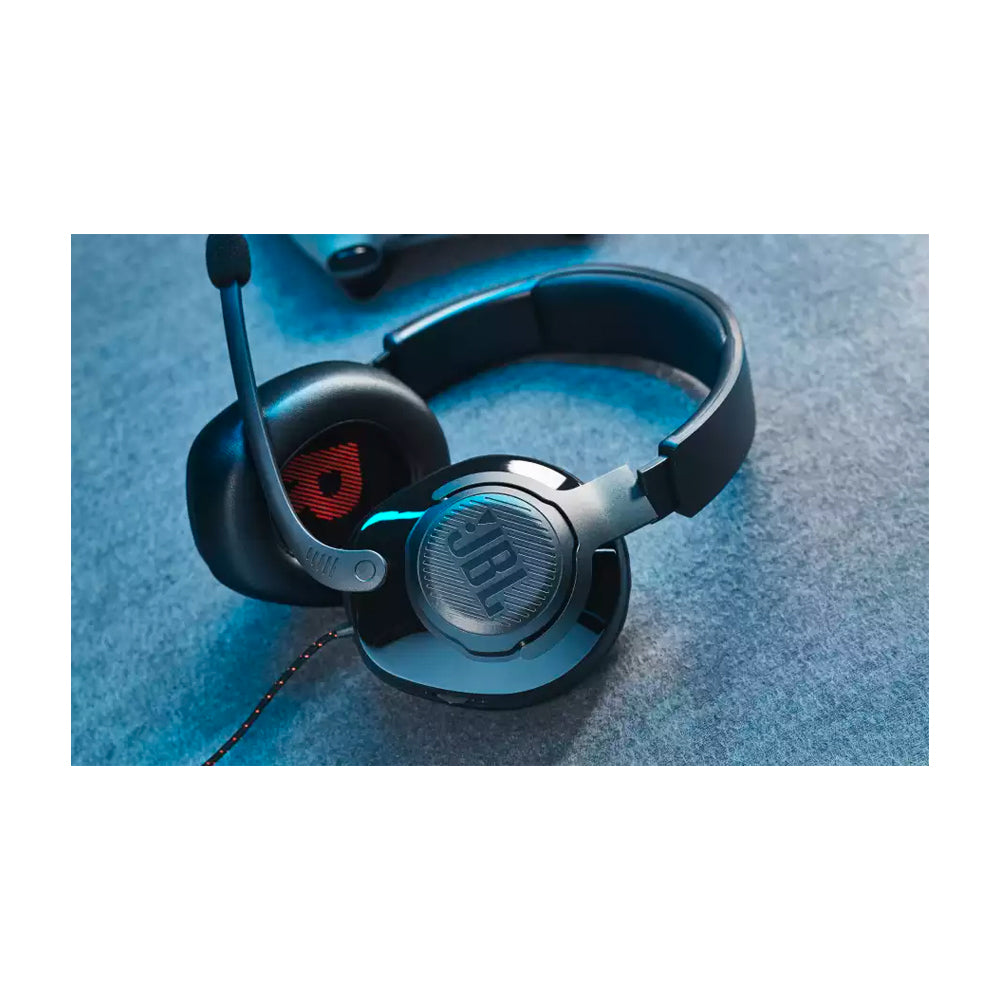 JBL Quantum 300 Headset Gaming Audífonos Over-Ear de Cable para Smartphones / MAC / PC / Consolas