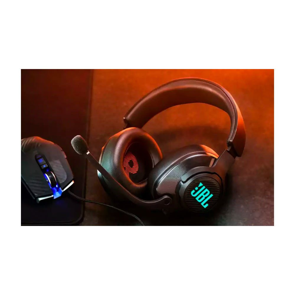 JBL Quantum 400 Headset Gaming Audífonos Over-Ear de Cable para Smartphones / MAC / PC / Consolas