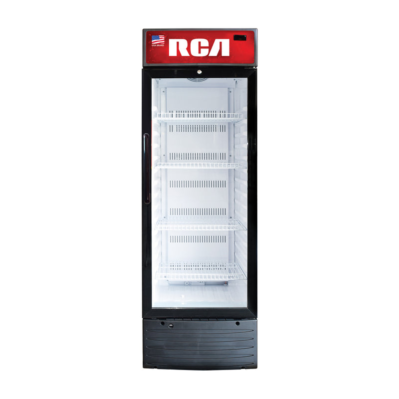 RCA Vitrina Comercial de 1 Puerta | Cierre Automático | Seguridad con Llave | 10p3