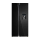 Sankey Refrigeradora Side by Side Inverter | Enfriamiento Supremo | Descongelación Automática | Dispensador de Agua | 17.51p3 | Negro