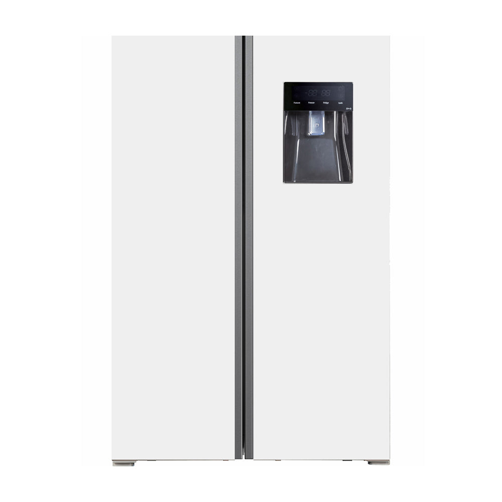 Sankey Refrigeradora Side by Side Inverter | Enfriamiento Supremo | Descongelación Automática | Dispensador de Agua | 18.96p3 | Blanco