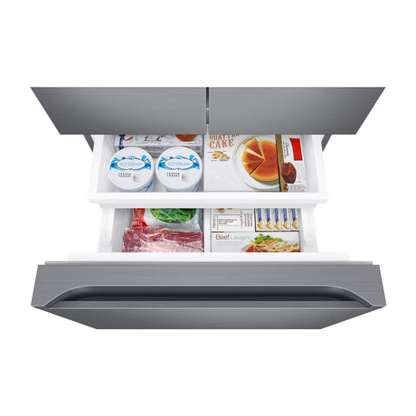 Samsung Refrigeradora French Door Digital Inverter de 3 Puertas | All-Around Cooling | Power Cool | SpaceMax | 22.2p3
