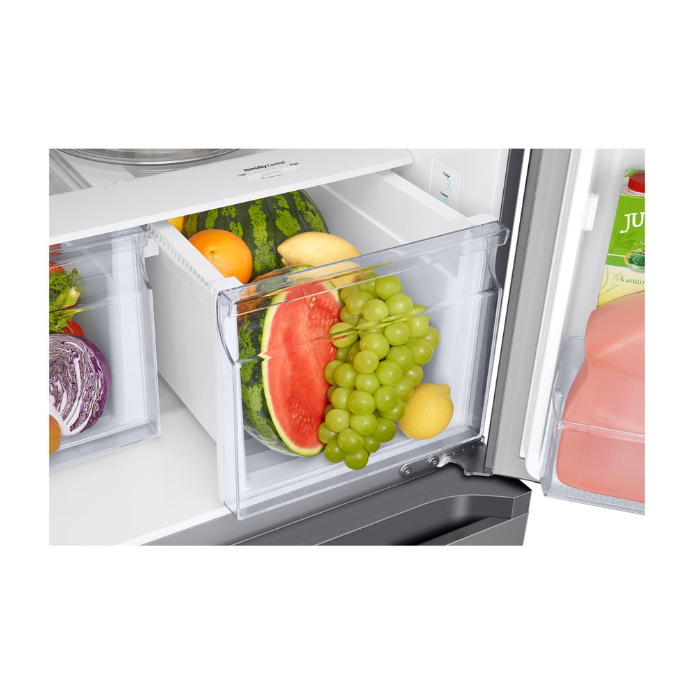 Samsung Refrigeradora French Door Digital Inverter de 3 Puertas | All-Around Cooling | Power Cool | SpaceMax | 22.2p3