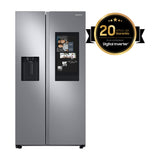 Samsung Refrigeradora Side By Side Digital Inverter | Family Hub | WiFi | Bluetooth | Dispensador de Agua y Hielo | 21.51p3