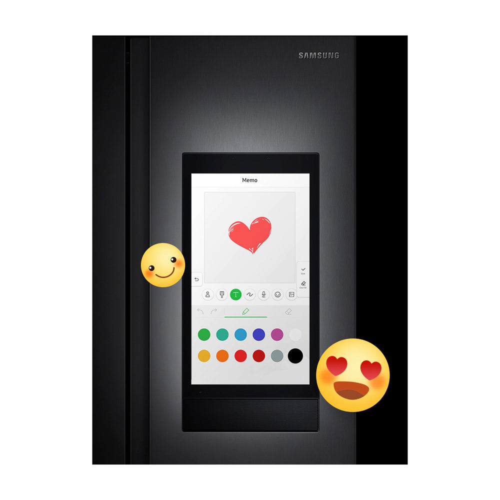 Samsung Refrigeradora Side By Side Digital Inverter | Family Hub | WiFi | Bluetooth | Dispensador de Agua y Hielo | 21.51p3