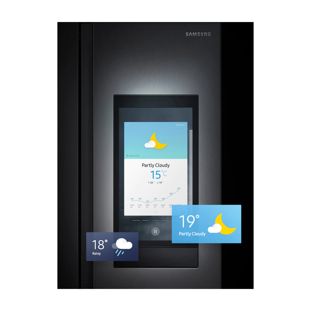 Samsung Refrigeradora Side By Side Digital Inverter | Family Hub | WiFi | Bluetooth | Dispensador de Agua y Hielo | 21.51p3