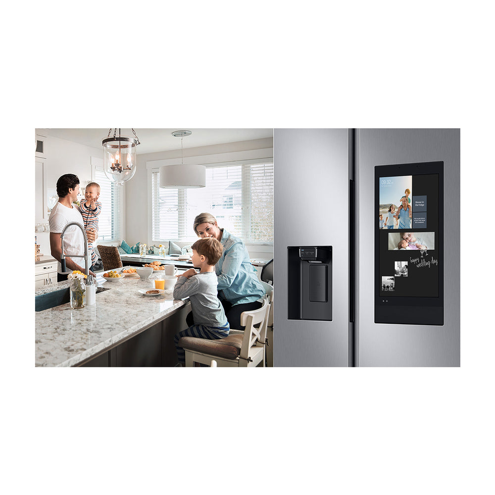 Samsung Refrigeradora Side By Side Digital Inverter | Family Hub | WiFi | Bluetooth | Dispensador de Agua y Hielo | 21.51p3