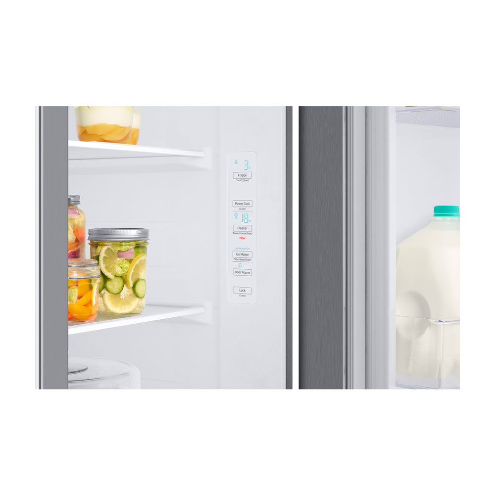 Samsung Refrigeradora Side By Side Digital Inverter | All-Around Cooling | SpaceMax | Dispensador de Agua y Hielo | 22.2p3