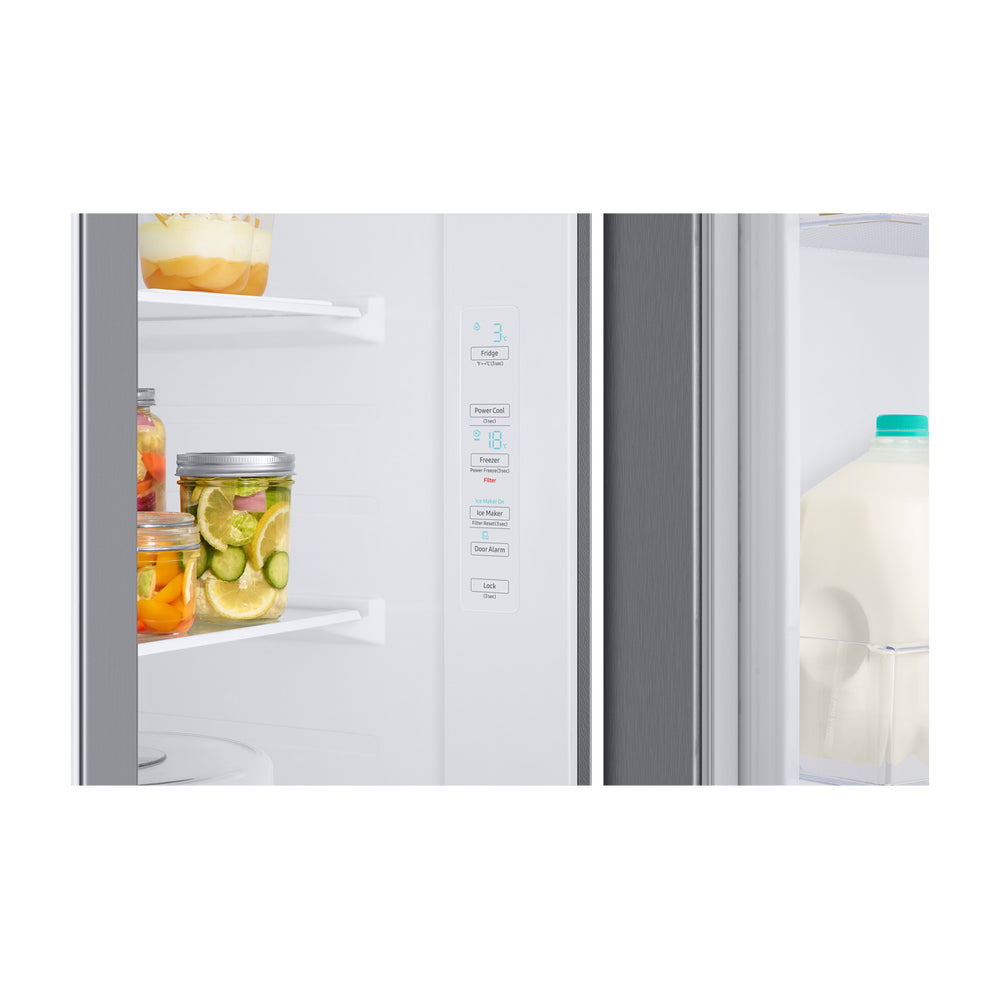 Samsung Refrigeradora Side By Side Digital Inverter | All-Around Cooling | SpaceMax | Dispensador de Agua y Hielo | 28.2p3