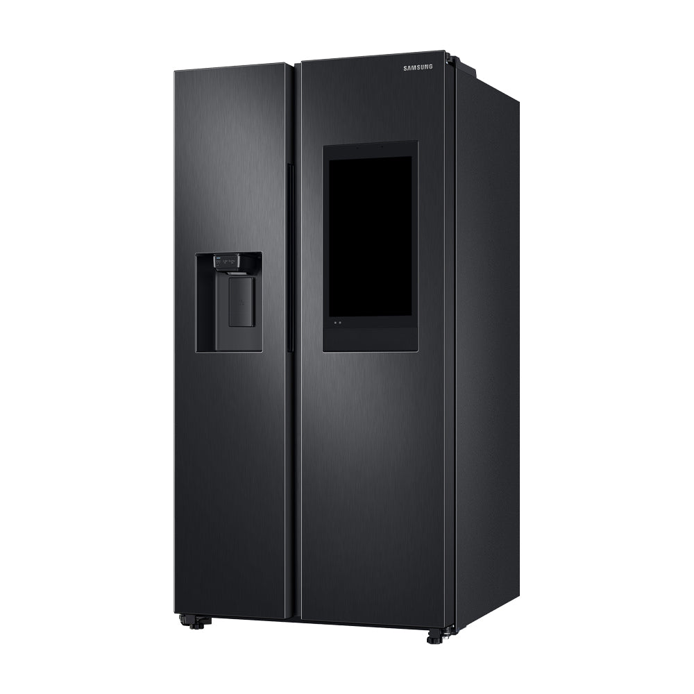 Samsung Refrigeradora Side By Side Digital Inverter | Family Hub | WiFi | Bluetooth | Dispensador de Agua y Hielo | 27p3 | Negro
