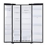 Samsung Refrigeradora Side By Side Digital Inverter | Family Hub | WiFi | Bluetooth | Dispensador de Agua y Hielo | 27p3 | Negro