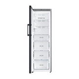 Samsung BESPOKE Congelador Vertical de 1 Puerta Digital Inverter | Modulos Personalizables | All Around Cooling | Power Freeze | Slim Ice Maker | 11.41p3 | Satin Grey