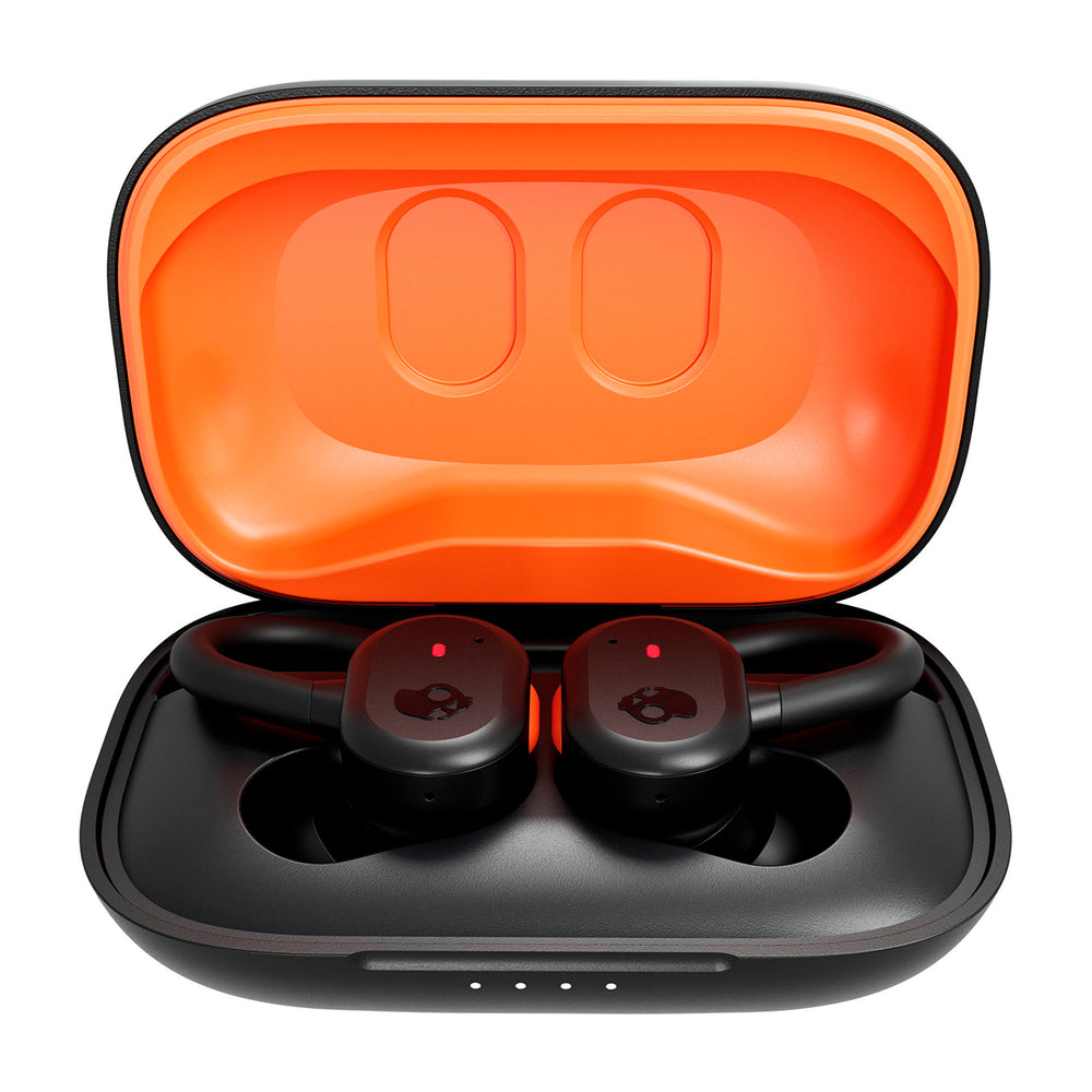 Skullcandy Push Active Audífonos Inalámbricos Bluetooth | Negro Naranja