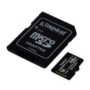 Kingston Memoria Micro SD de 128GB + Adaptador | Clase 10 | 100MB/s