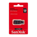 SanDisk Memoria USB de 128 GB | Compacto | USB 3.1 | Negro