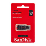 SanDisk Memoria USB de 128 GB | Compacto | USB 2.0 | Negro