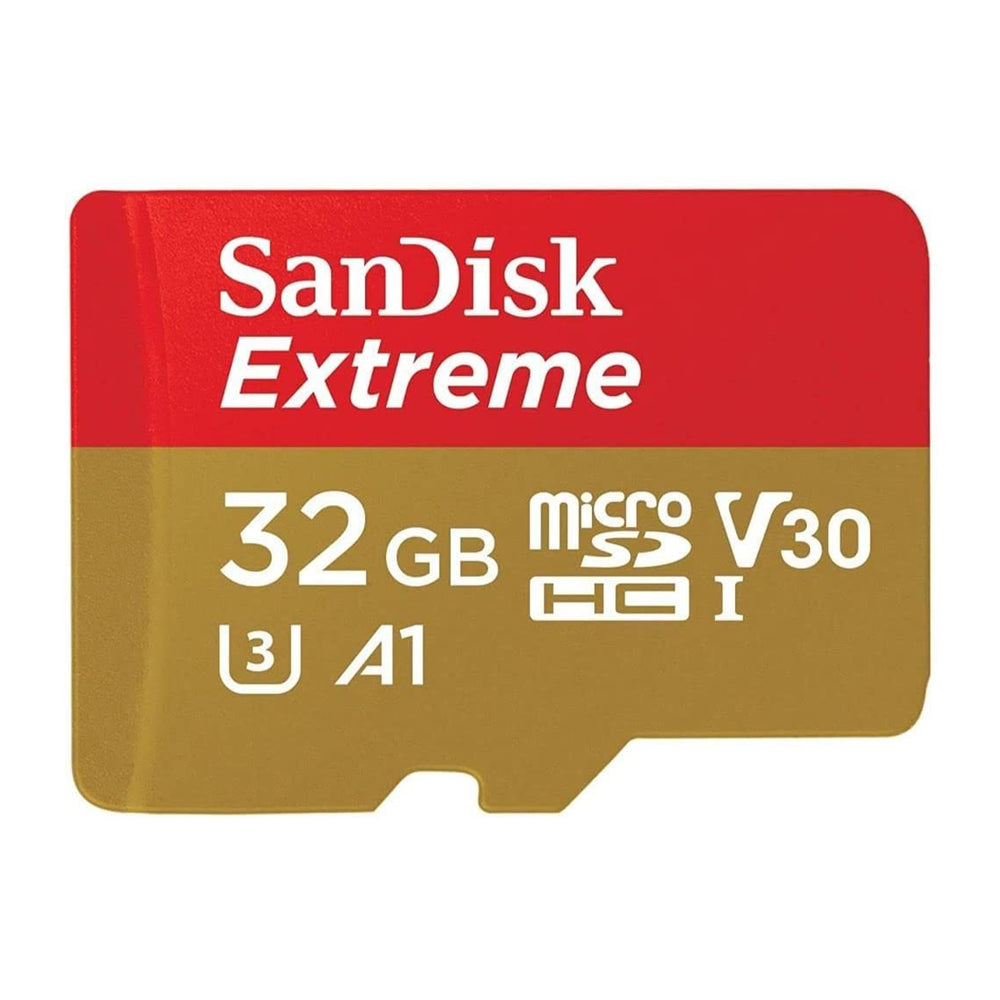SanDisk Memoria Micro SDHC de 32GB + Adaptador | UHS-I | V30 | U3 | Clase 10 | 100MB/s