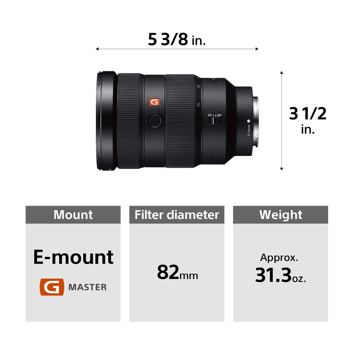 SONY(ソニー) FE 24-70mm F2.8 GM II G Master ソニー G Master 24-70mm F2.8 αEマウント標準ズーム
