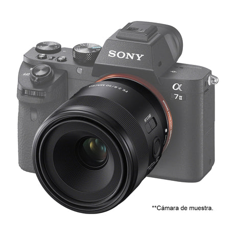 Sony Lente FE 50mm f/2.8 Macro