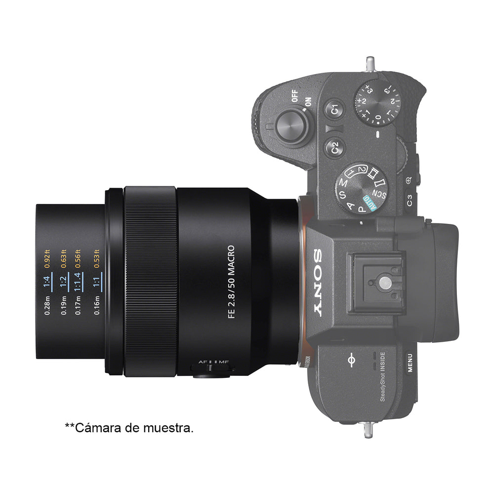 Sony Lente FE 50mm f/2.8 Macro