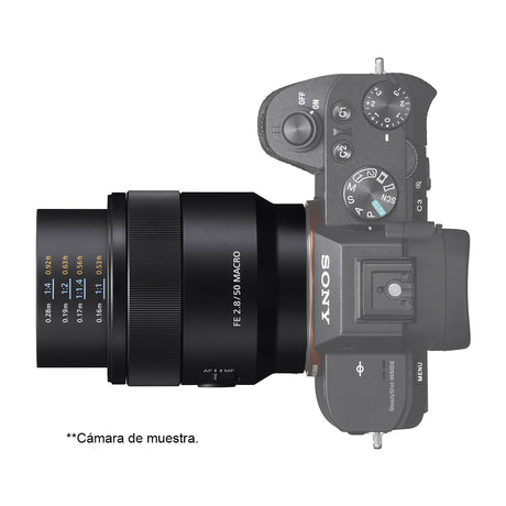 Sony Lente FE 50mm f/2.8 Macro