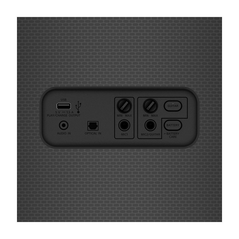 Sony XV900 Bocina Portátil Bluetooth | Mega Bass | Luces | 25H | Negro