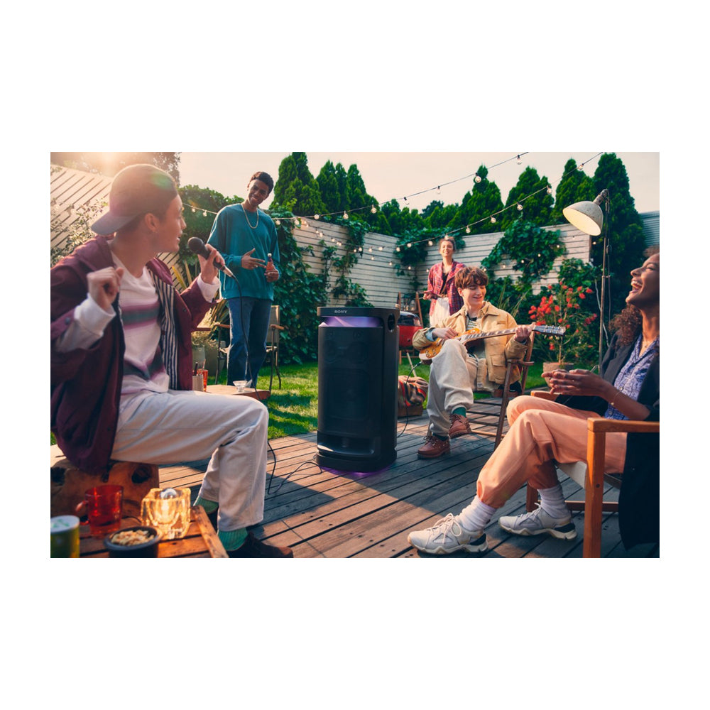 Sony XV900 Bocina Portátil Bluetooth | Mega Bass | Luces | 25H | Negro