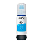 Epson T504 C Botella de Tinta | Cyan