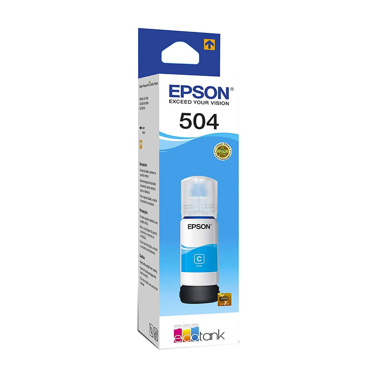 Epson T504 C Botella de Tinta | Cyan