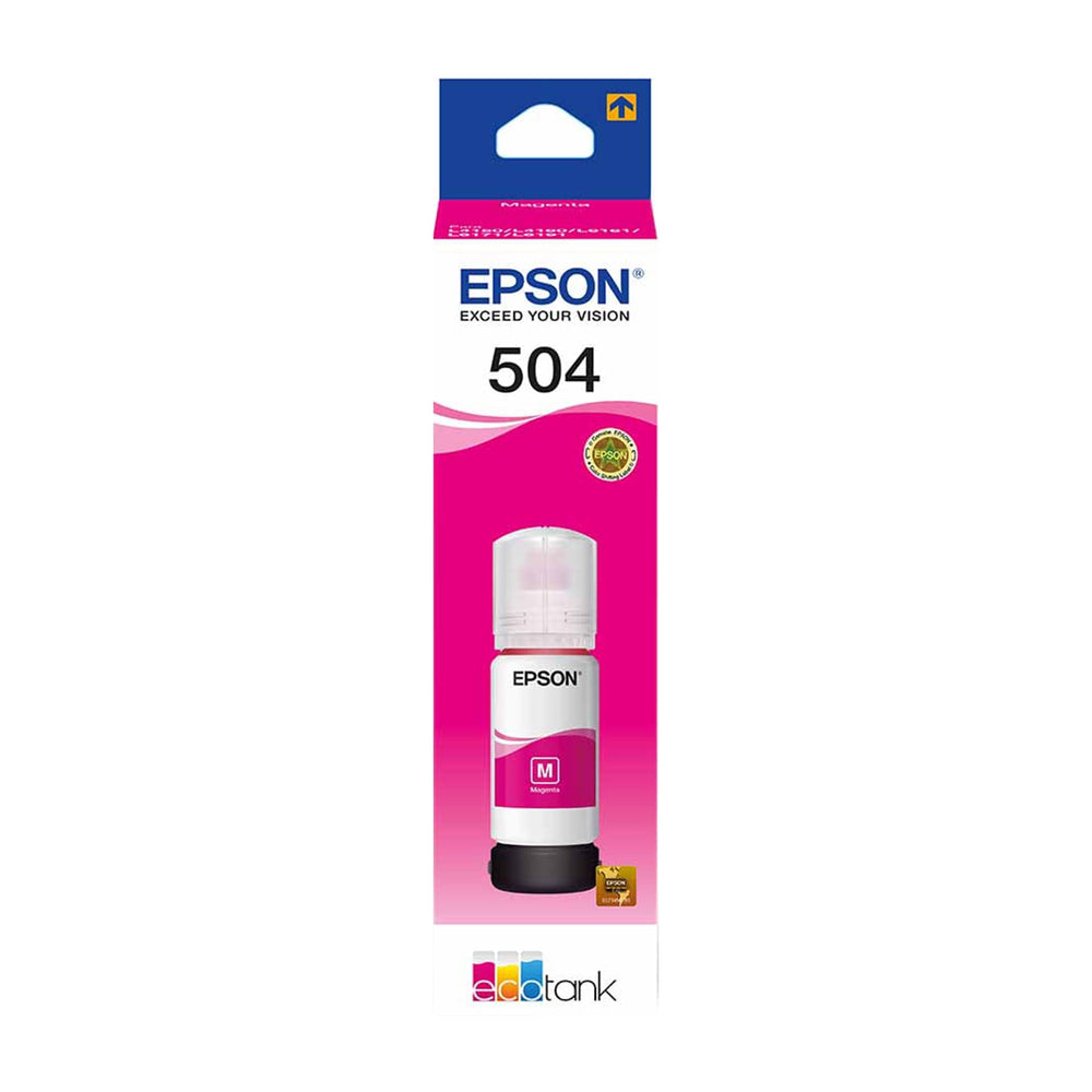 Epson T504 M Botella de Tinta | Magenta