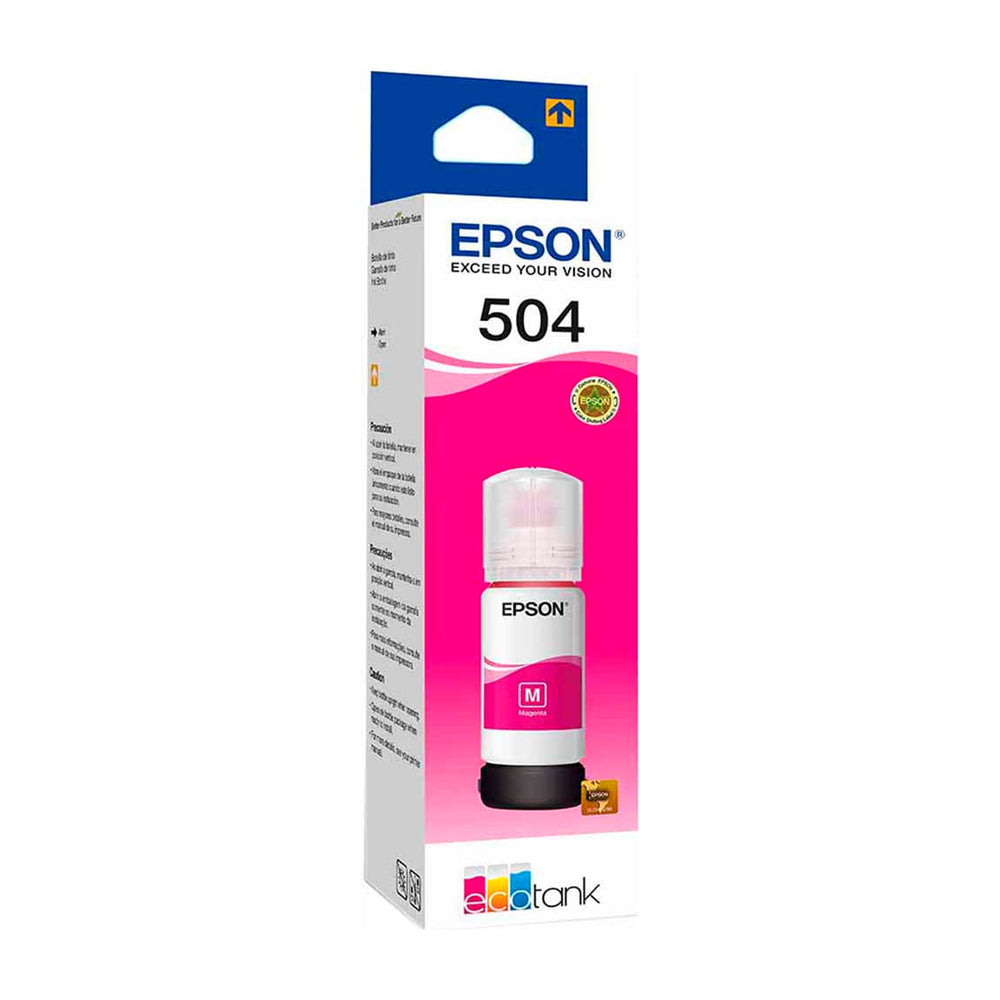 Epson T504 M Botella de Tinta | Magenta