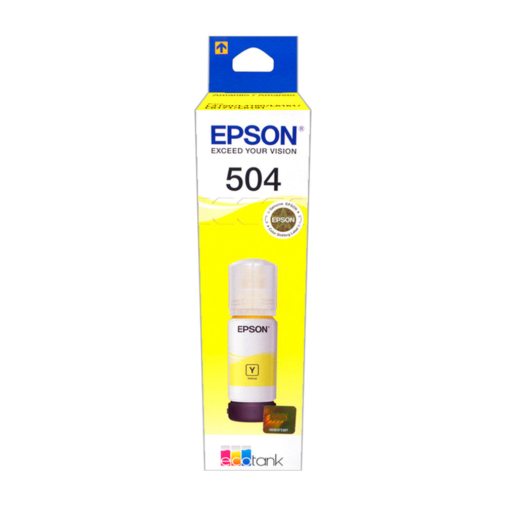 Epson T504 Y Botella de Tinta | Yellow