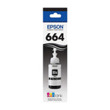 Epson T664 Bk Botella de Tinta | Negro