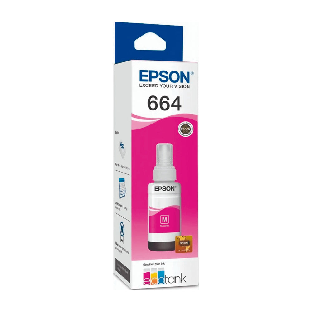 Epson T664 M Botella de Tinta | Magenta