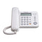 Panasonic Teléfono de Mesa | Altavoz | Caller ID | Marcación Rápida | 1 Linea | Blanco