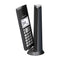 Panasonic Teléfono Inalámbrico de Mesa | Altavoz | Caller ID | 1 Línea | Negro