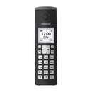 Panasonic Teléfono Inalámbrico de Mesa | Altavoz | Caller ID | 1 Línea | Negro