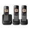 Panasonic Teléfono Inalámbrico de Mesa | Altavoz | Caller ID | 1 Línea | 2 Auriculares | Modo Respaldo | Negro