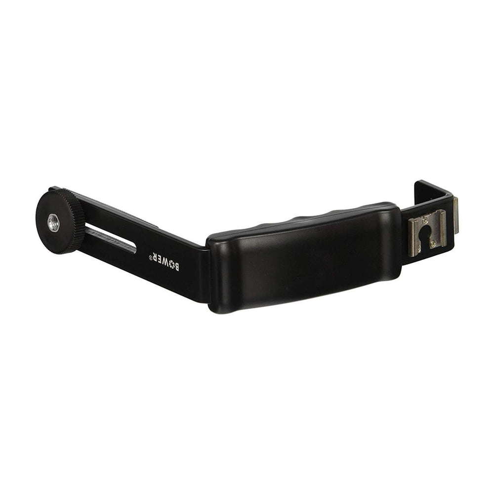 Bower Soporte/Bracket para Flash con Montura Dual | Posicionamiento Horizontal y Vertical