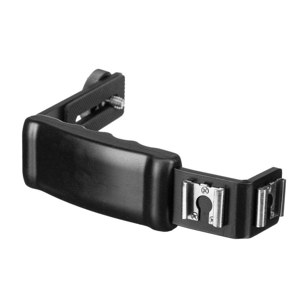 Bower Soporte/Bracket para Flash con Montura Dual | Posicionamiento Horizontal y Vertical