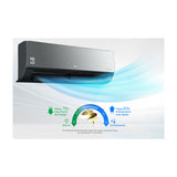 LG Aire Acondicionado Split Dual Inverter 24,000 BTU | ARTCOOL | Smart ThinQ WiFi | Ionizer | Modo Silencioso | Hasta 70% de Ahorro | 220v