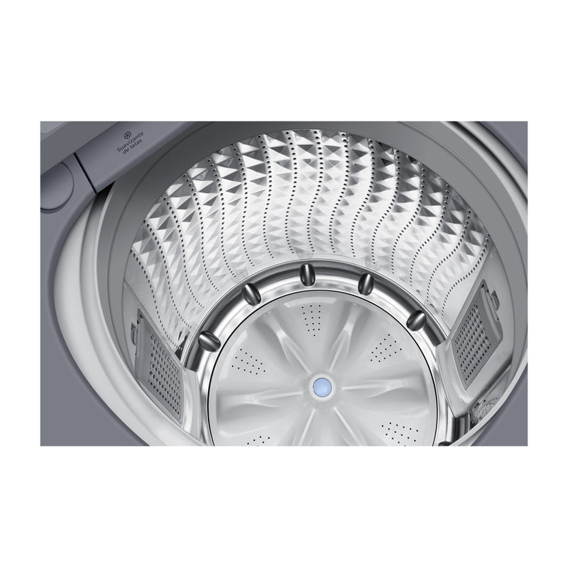 Samsung Lavadora Automática Digital Inverter de Carga Superior | Aqua Saving | Magic Filter | 17kg | Gris