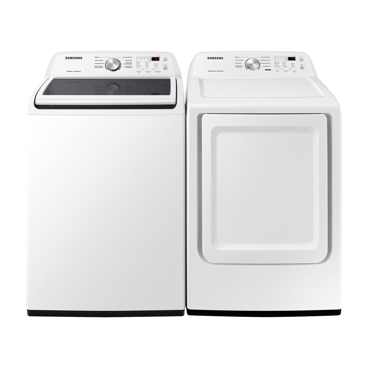Samsung Combo Lavadora Automática y Secadora a Gas | Aqua Saving | 22kg | Blanco
